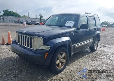 2008 Jeep Liberty Limited Edition из США, поврежденный, VIN 1J8GN58K68W113973